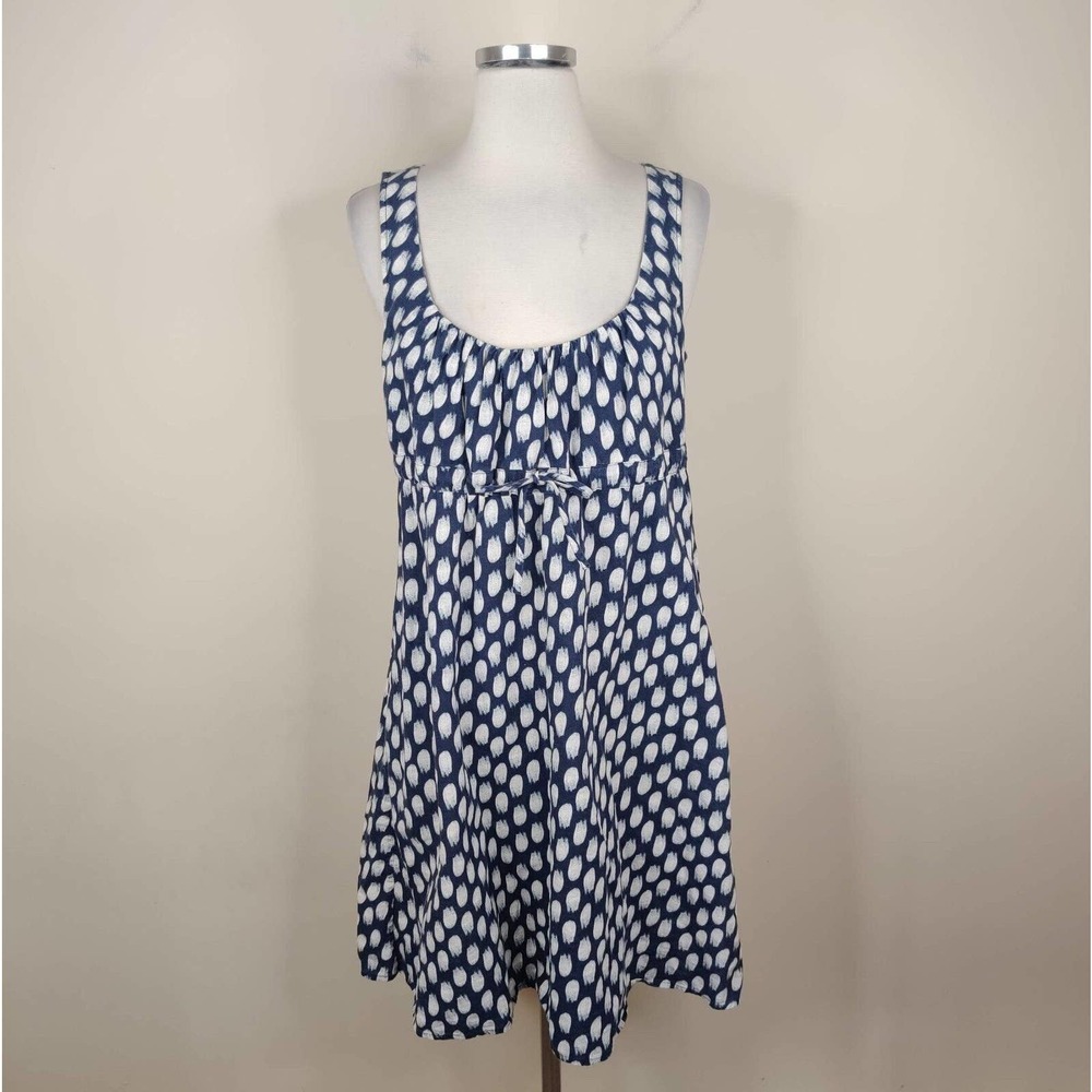Patagonia Stylish Blue and White Polka Dot Dress